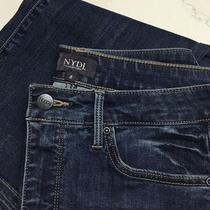 NYDJ Women’s Dark Rinse Indigo Jeans with LiftxTuck